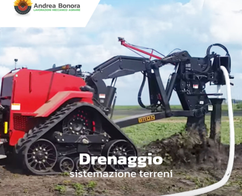 Drenaggio - Sistemazione Terreni Agricoli